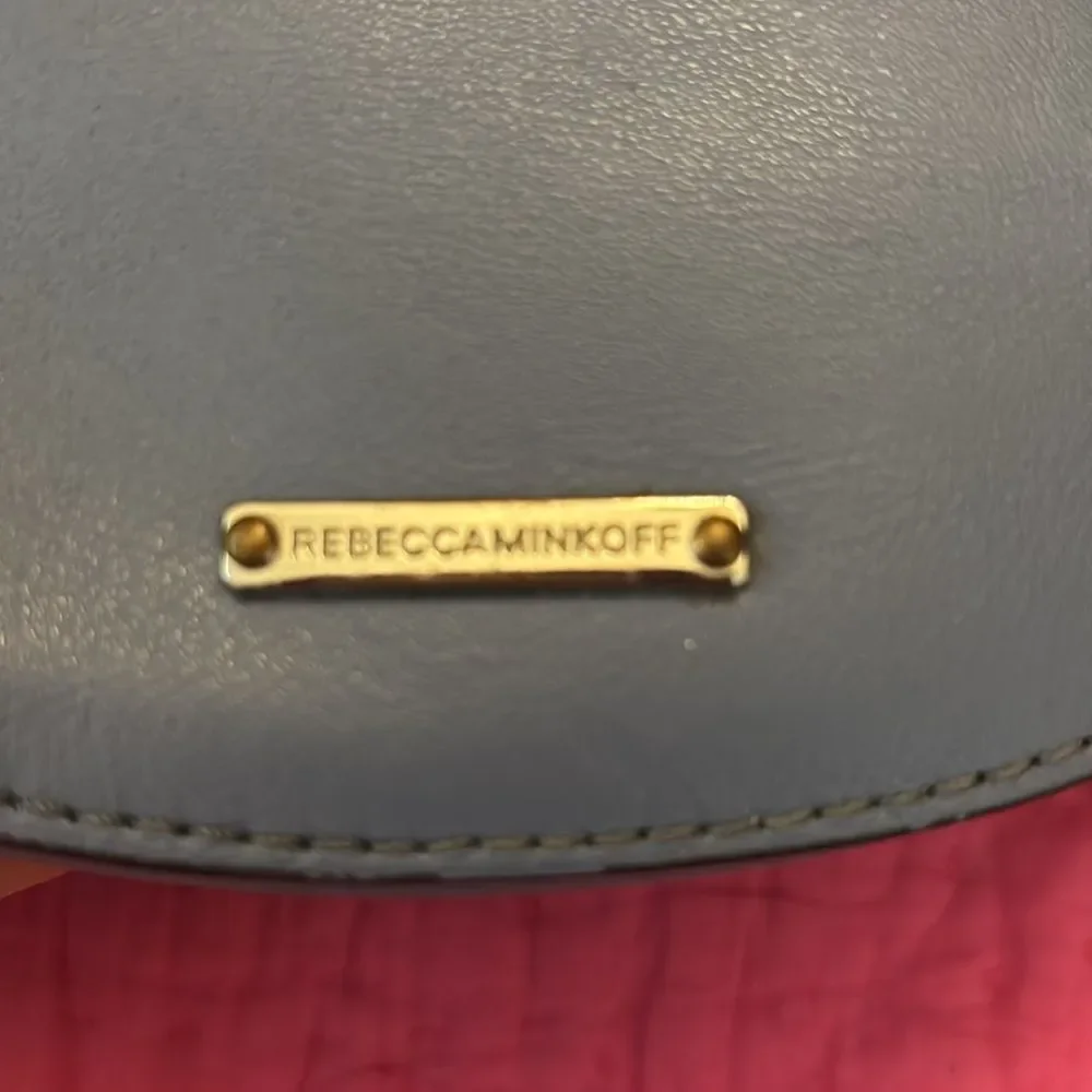 Rebecca Minkoff Elegant genuine leather blue Crossbody Bag